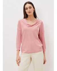 Phase Eight - Dana Cowl Neck Button Trim Knit - Lyst