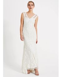 Phase Eight - Valerie Tapework Lace Wedding Dress - Lyst