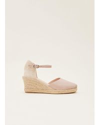 Phase Eight - 's Strap Wedge Espadrille - Lyst