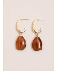 Phase Eight - Drop Stone Earrings - Lyst