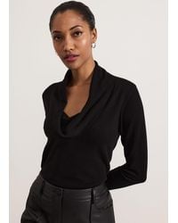 Phase Eight - Lottie Cowl Neck Jumper - Lyst