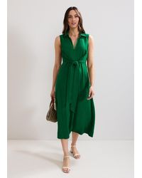 Phase Eight - Becky Tie Front Dress - Lyst
