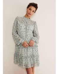 Phase Eight - Harlow Floral Tiered Mini Dress - Lyst