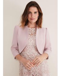 Phase Eight - Leanna Cropped Jacket - Lyst