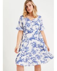 Phase Eight - Ines Printed Wrap Dress - Lyst