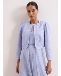Phase Eight - Sakura Embroidered Jacket - Lyst