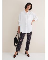 Phase Eight - Ramona Zebra Print Straight Leg Jeans - Lyst