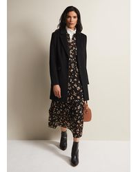 Phase Eight - Lydia Wool Smart Coat - Lyst