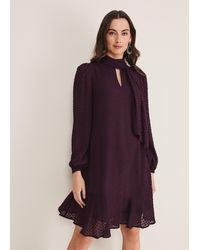 Phase Eight - 's Everly Textured Swing Dress - Lyst