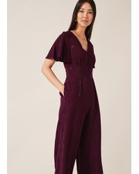 Phase Eight - Josie Jacquard Jumpsuit - Lyst
