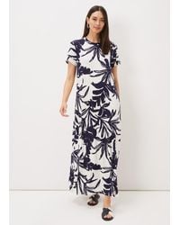 Phase Eight - 's Michaela Palm Print Maxi Dress - Lyst