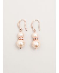 Phase Eight - Pearl Drop Earrings - Lyst