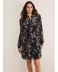 Phase Eight - Millicent Print Tiered Dress - Lyst