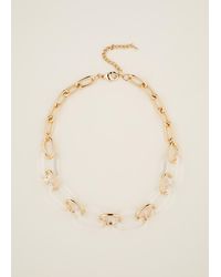 Phase Eight - 's Resin Link Chain Necklace - Lyst