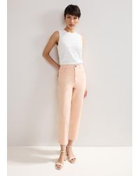 Phase Eight - Lindsey Cropped Straight Leg Jean - Lyst