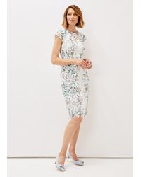 Phase Eight - 's Franky Floral Lace Fitted Dress - Lyst
