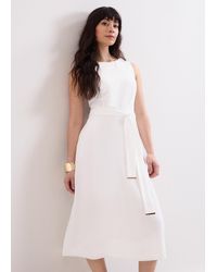 Phase Eight - Marta Sleeveless Midi Dress - Lyst