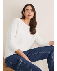Phase Eight - Nellie Ripple Knitted Jumper - Lyst