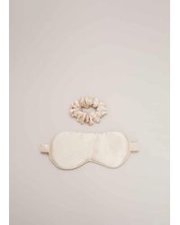 Phase Eight - Silk Eyemask & Scrunchie Set - Lyst