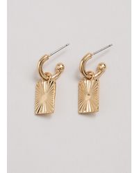 Phase Eight - Mini Hoop Earrings - Lyst