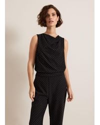 Phase Eight - Ottie Cowl Neck Top - Lyst