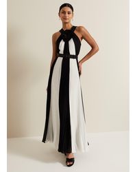 Phase Eight - Taylor Pleated Maxi Dress - Lyst