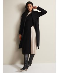 Phase Eight - 's Nicci Wool Belted Coat - Lyst