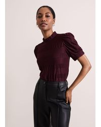 Phase Eight - Samiha Textured Top - Lyst