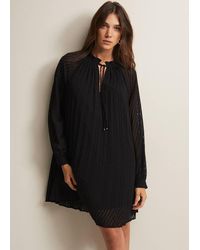 Phase Eight - Nikkita Pleated Swing Mini Dress - Lyst