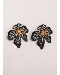 Phase Eight - Large Flower Earrings - Lyst