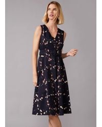 Phase Eight - Nala Floral Fit And Flare Dress - Lyst