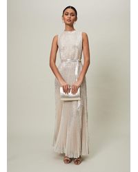 Phase Eight - 's Simara Sequin Maxi Dress - Lyst