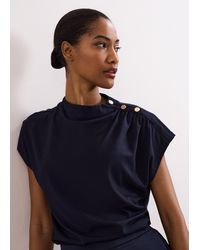 Phase Eight - Paige Ponte Top - Lyst