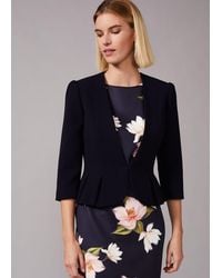Phase Eight - Abbey Pleated Hem Occasion Jacket - Lyst