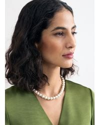 Phase Eight - Sparkle And Pearl Necklace - Lyst