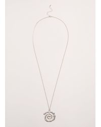 Phase Eight - Long Swirl Pendant - Lyst