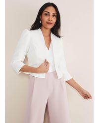 Phase Eight - Petite Isabella Bow Jacket - Lyst
