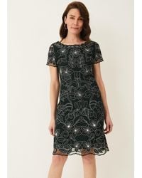 Phase Eight - 's Nessa Embroidered Dress - Lyst