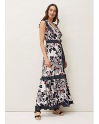 Phase Eight - Suki Floral Tiered Maxi Dress - Lyst