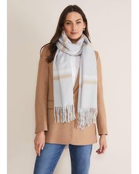 Phase Eight - 's Sollie Checked Scarf - Lyst