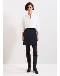 Phase Eight - Iona Pu Mini Skirt - Lyst