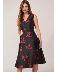 phase eight jaimee jacquard dress