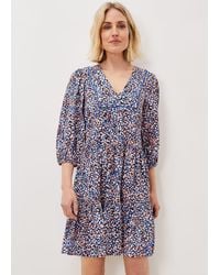 Phase Eight - Penele Dotty Print Short Dress - Lyst