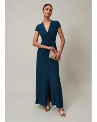 Phase Eight - 's Daisy Ruched Maxi Dress - Lyst