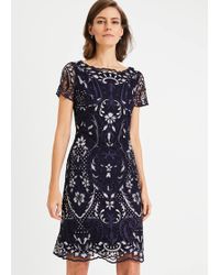 phase eight maddy embroidered dress