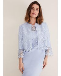 Phase Eight - Isabella Lace Jacket - Lyst