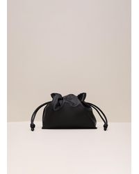 Phase Eight - Leather Drawstring Soft Pouch Bag - Lyst