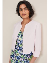 Phase Eight - Cara Textured Jacket - Lyst
