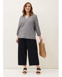 Phase Eight - 's Nora Denim Culottes - Lyst