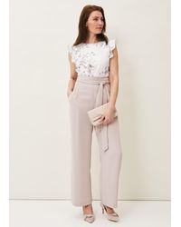 Phase Eight - Victoriana Floral Jumpsuit - Lyst